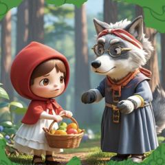 独立半日营//【全新升级双语版】小红帽奇遇记，开启智慧与勇气的探险之旅